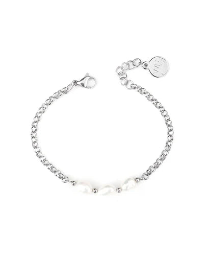 Bracelet Ivory argent - arloca