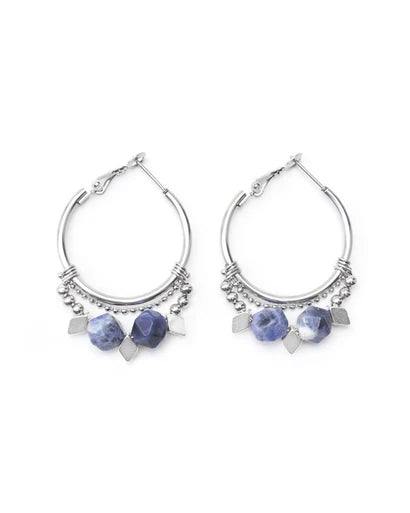 Boucles d'oreilles Zenith argent - arloca