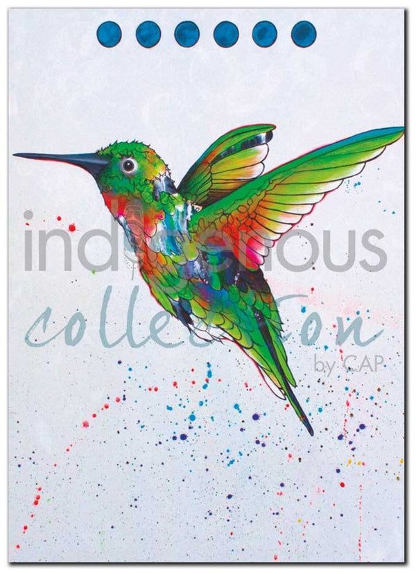 Carte de souhaits Le colibri - arloca