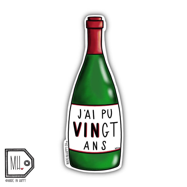 Autocollants en vinyle