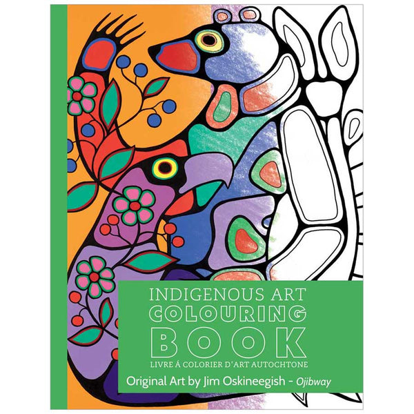 Livre à colorier Jim Oskineegish - arloca