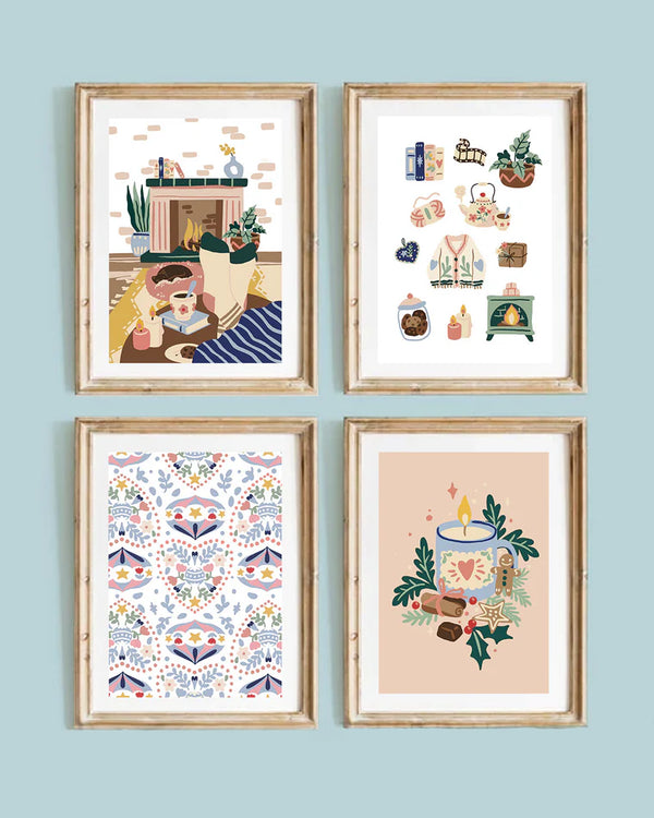 Coffret créatif Kit de peinture à numéros Hygge