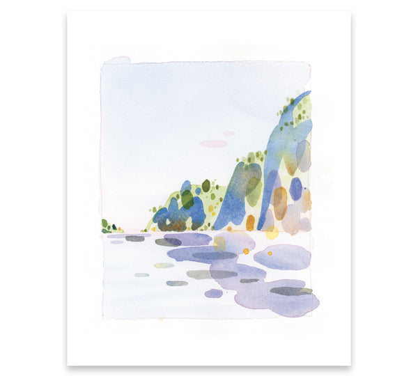 Carte de souhaits Le Fjord - arloca