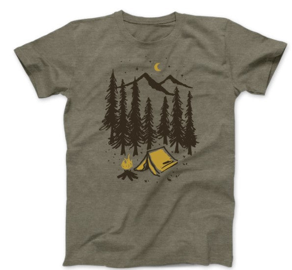 T-shirt La vie au camp - arloca