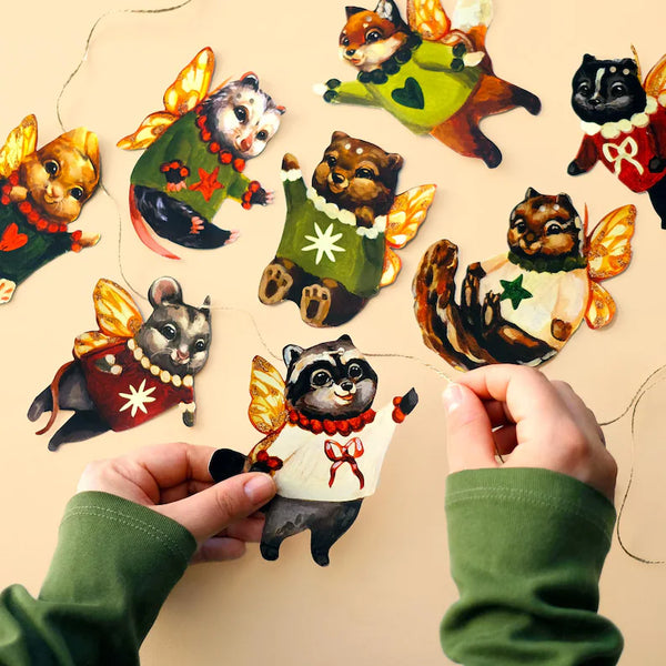 Kit de guirlande les Animaux de la forêt - arloca