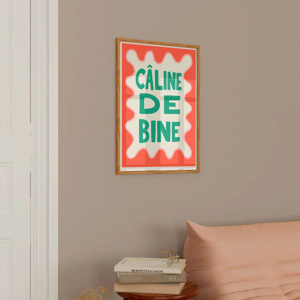 Affiche Câline de bine - arloca