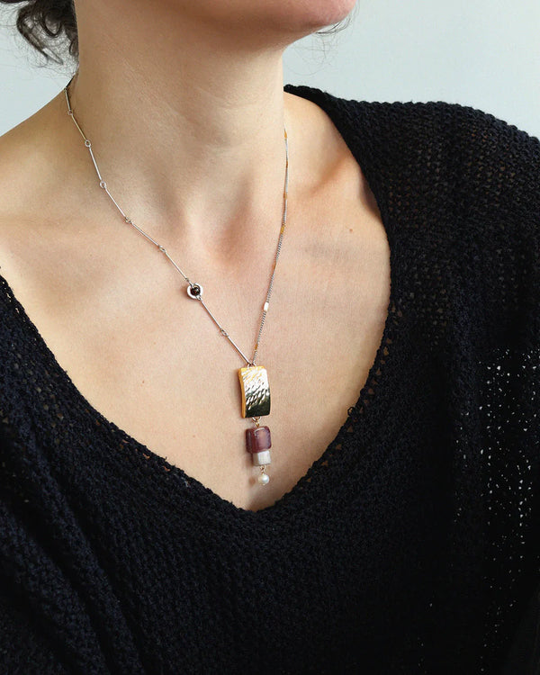 Collier Eris Moka/mousse - arloca
