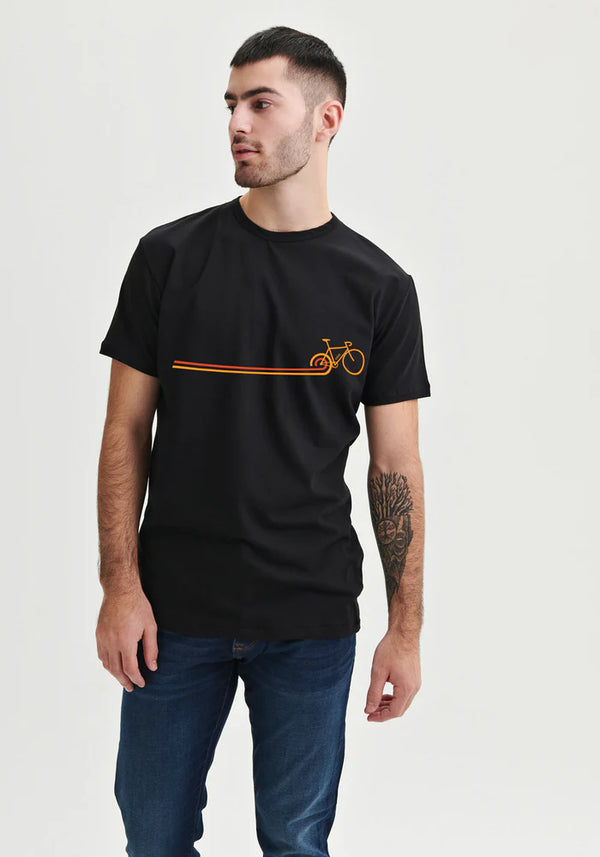 Chandail unisexe Disco bike noir - arloca