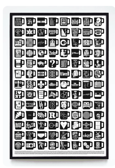 Affiche Mugs de café - arloca