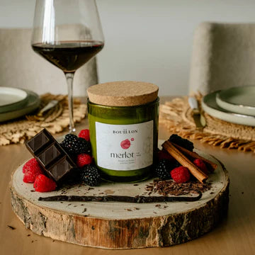 Bougie Merlot - arloca