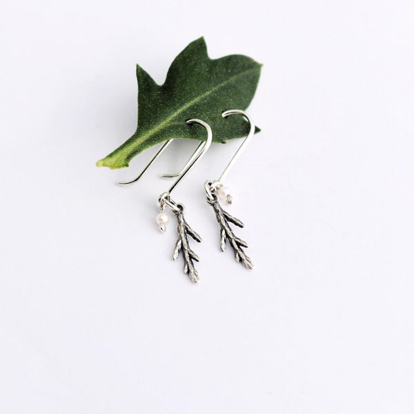 Boucles d'oreilles Mini génévrier - arloca