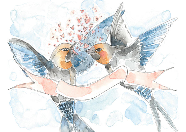 Mini carte de souhaits Roméo - arloca