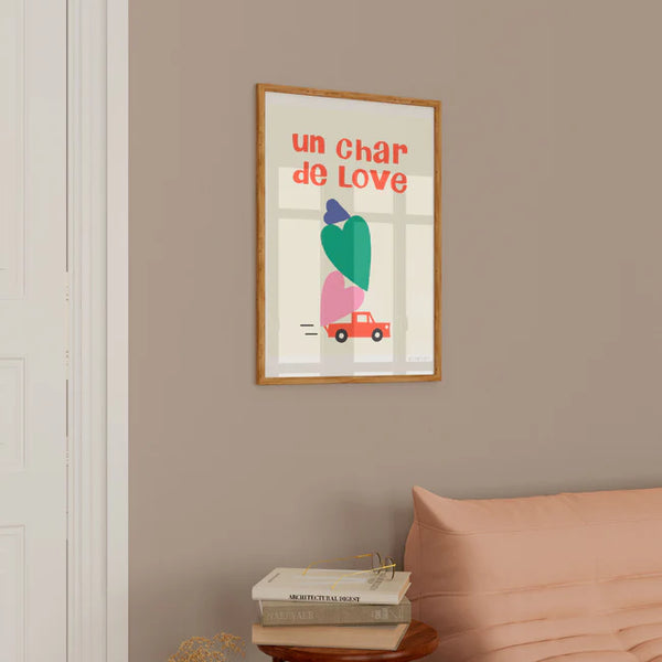 Affiche Char de Love 8"x10" - arloca