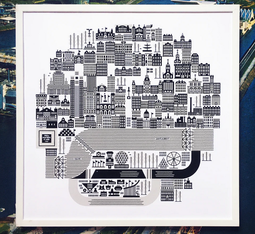 Affiche Ville de Montréal - arloca