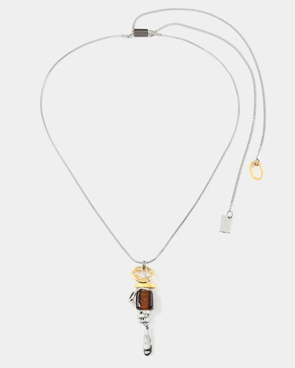 Collier Gliese Mocha/mousse - arloca