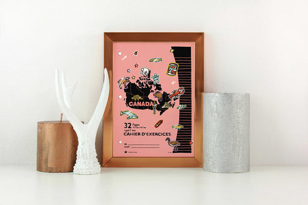 Affiche Cahier Canada - arloca