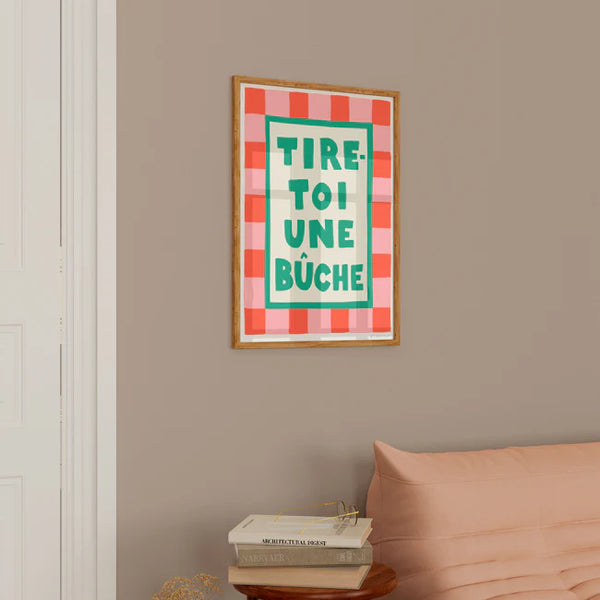 Illustration Tire toi une bûche - arloca