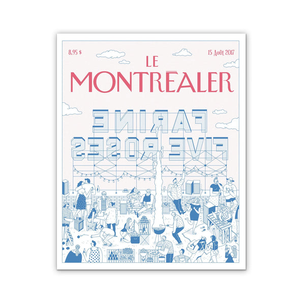 Affiche Le Montréaler - 15 août 2017 - arloca