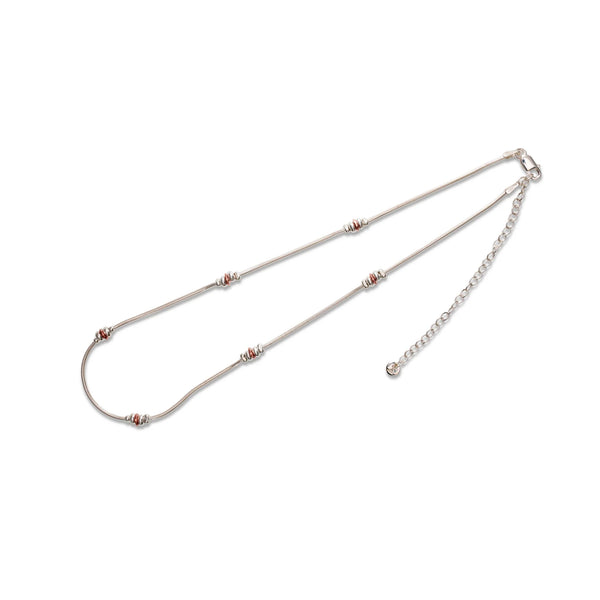 Collier court Stack à billes - arloca