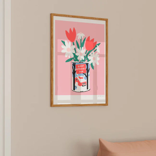 Affiche Bouquet de sirop d'érable 8"x10" - arloca