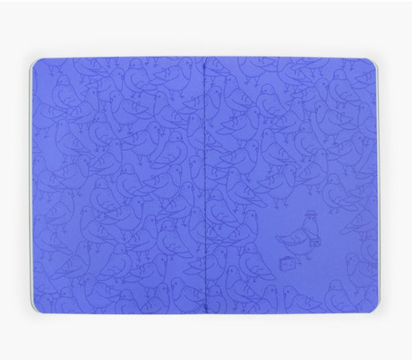 Carnet de note cousu Pigeon voyageur - arloca
