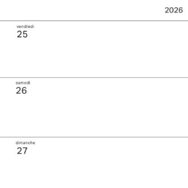 Agenda Montréal 2026 - arloca