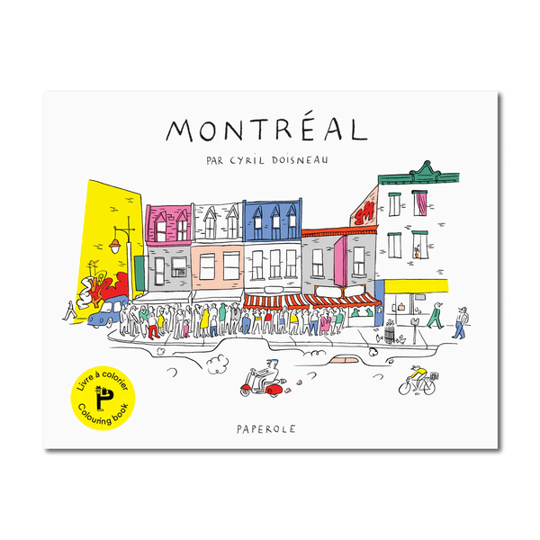 Livre à colorier Montréal - arloca
