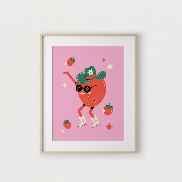 Affiche Strawberry Swing