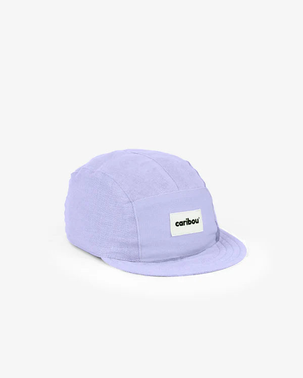Casquette en lin lavande - arloca