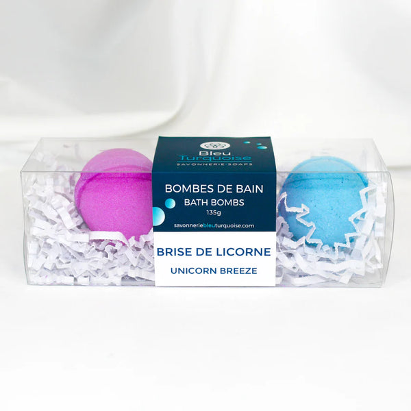 Bombes de bain Brise de licorne