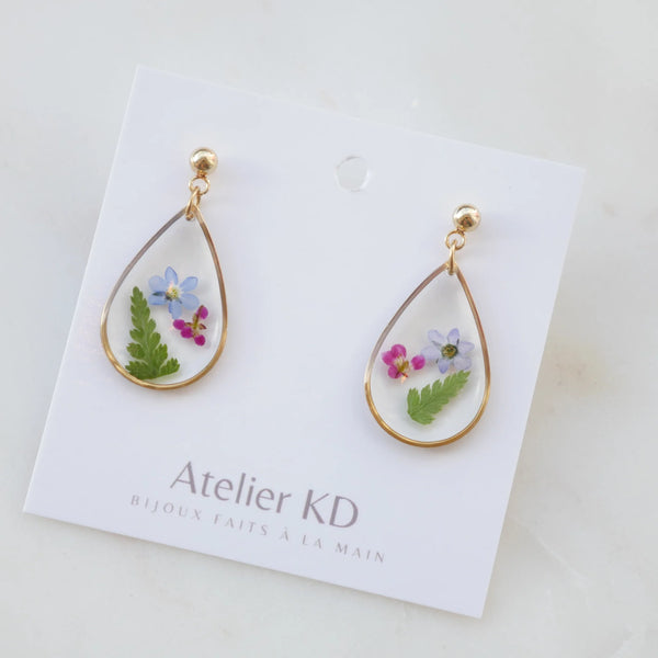 Boucles d'oreilles Lili goutte