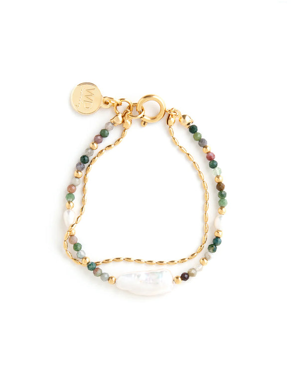 Bracelet Giardino plaqué or