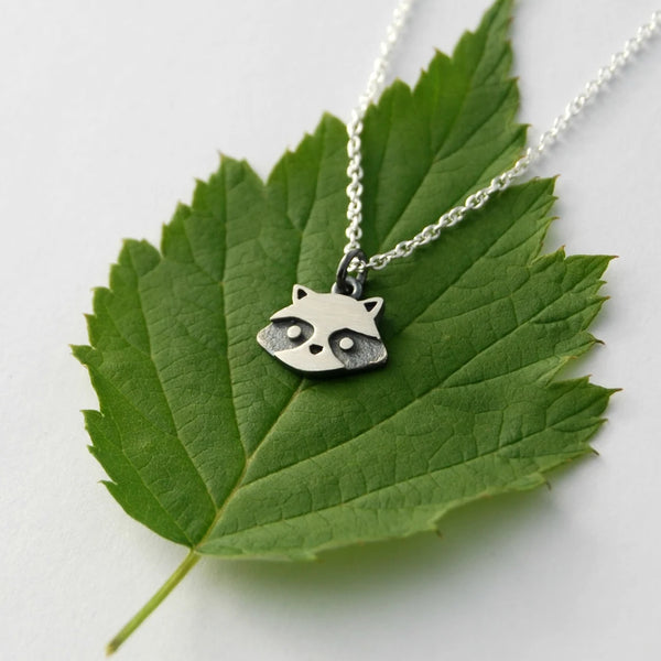 Collier breloque Raton laveur