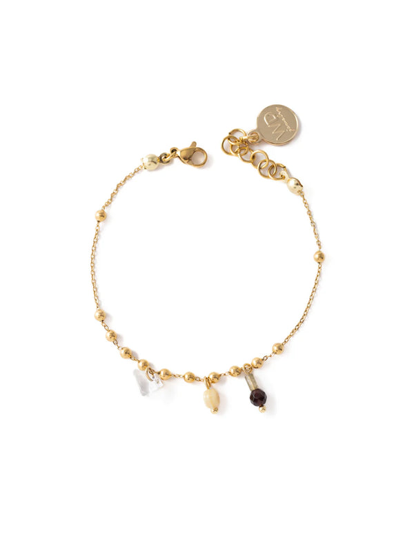Bracelet Fanys plaqué or