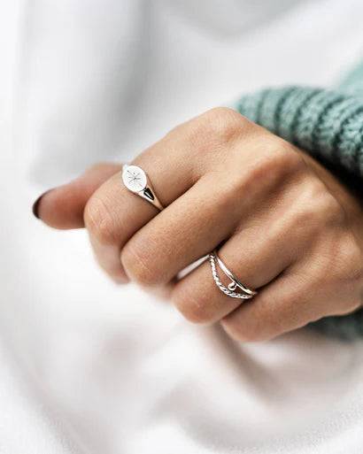 Bague Sirius argent - arloca