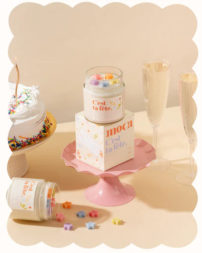 Bougie C'est ta fête - arloca