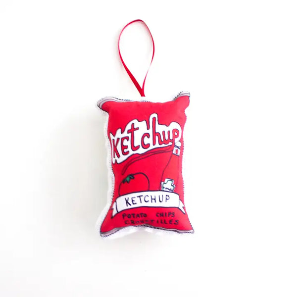 Décoration Chips au Ketchup - arloca
