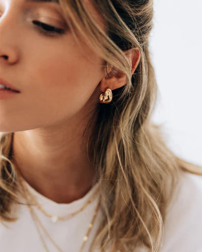Boucles d'oreilles Manon or - arloca