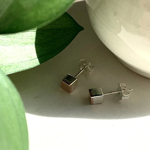 Boucles d'oreilles Cubes - arloca