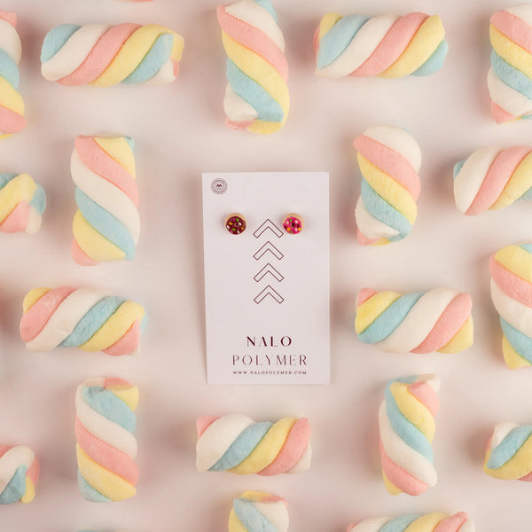 Boucles d'oreilles Beignes - arloca