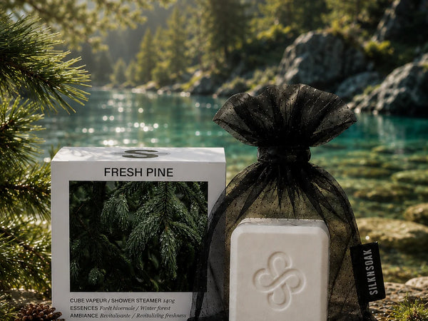 Cube vapeur Pin frais