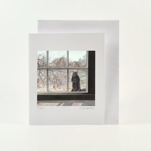 Carte de souhaits Souviens-toi de moi - arloca