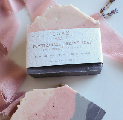 Barre de savon de rêve à la grenade - arloca