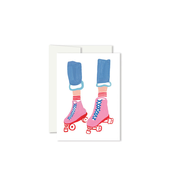 Mini carte de souhaits Roller - arloca
