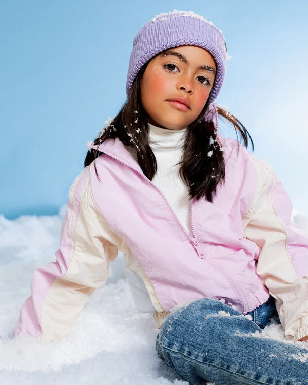 Tuque pour enfant Lavande
