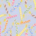 Carte de souhaits Bougies - arloca