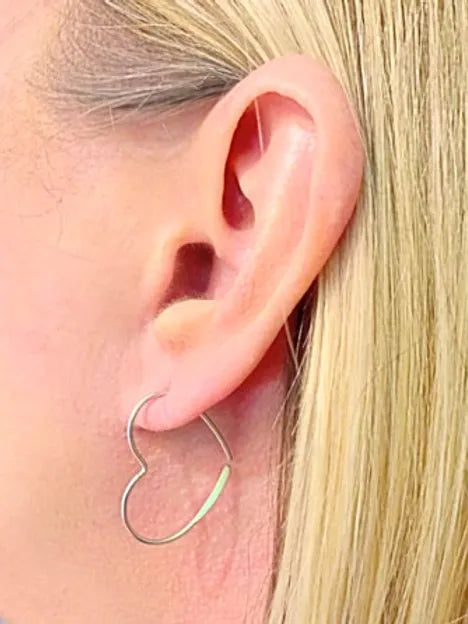 Boucles d'oreilles Coeur - arloca