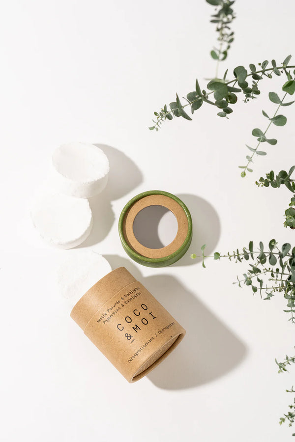 Trio Vapeurs de douche Menthe Poivrée & Eucalyptus - arloca