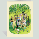 Carte de souhaits Parc anniversaire