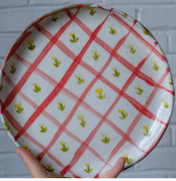 Assiette en porcelaine picnic - arloca